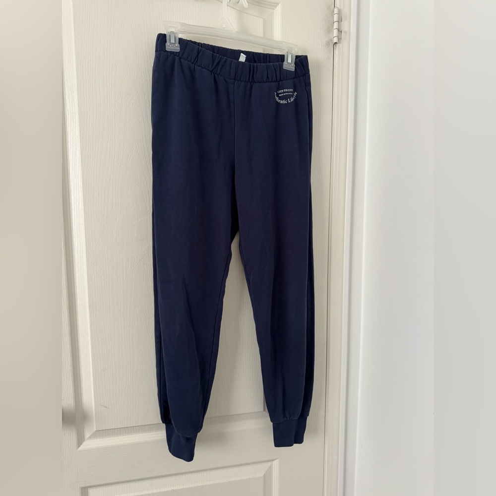 H&M Women's Dark Blue Joggers